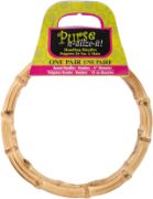 Picture of Bamboo Handbag Handles 6" Round 2/Pkg Natural