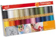 Picture of Gutermann Cotton 50 Thread Set - 20 Spools Basics