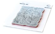 Picture of Pinkfresh Studio Cling Rubber Background Stamp A2 Folk Garden