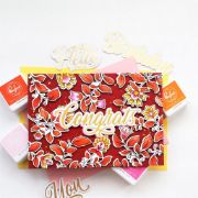 Picture of Pinkfresh Studio Die Set Brushed Sentiments