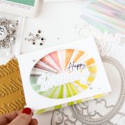 Picture of Pinkfresh Studio Die Set Brushed Sentiments