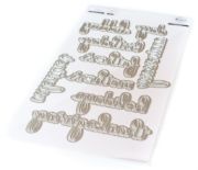 Picture of Pinkfresh Studio Die Phrase Builder: Happy