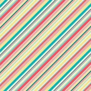 Picture of Book Club Double-Sided Cardstock 12"X12"-Storied Stripe