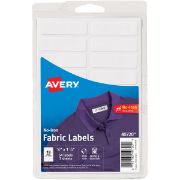 Picture of No-Iron Handwrite Fabric Labels 3 Sheets White