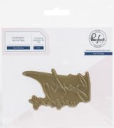 Picture of Pinkfresh Studio Hot Foil Plate Best Wishes