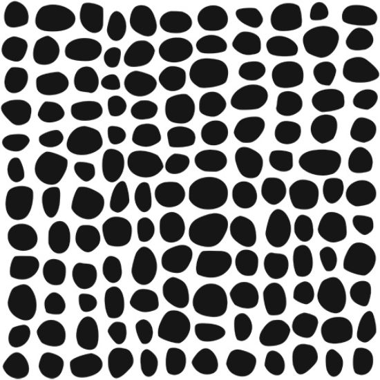Picture of Crafter's Workshop Template 12"X12"-Pebble Grid