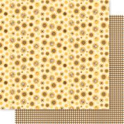 Picture of EIEIO Double-Sided Cardstock 12"X12"-Sunflower Fields