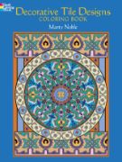 Picture of Dover Publications Decorative Tile Designs Coloring Book