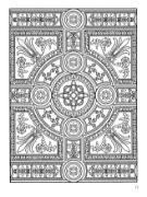 Picture of Dover Publications Decorative Tile Designs Coloring Book