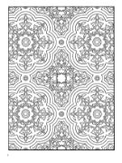 Picture of Dover Publications Decorative Tile Designs Coloring Book