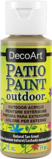 Picture of Patio Paint 2oz Natural Tan Grout
