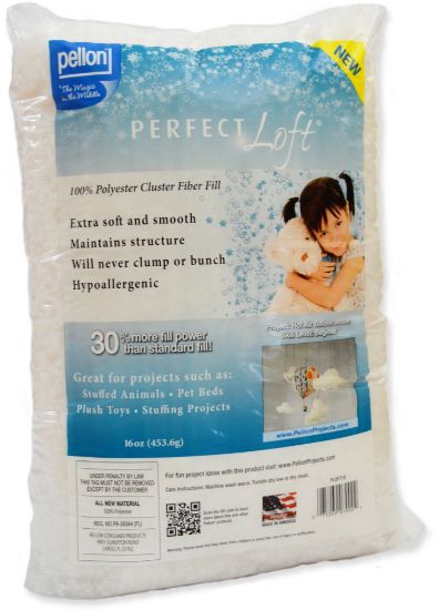 Picture of Pellon Perfect Loft Cluster Fiber Fill 16oz White