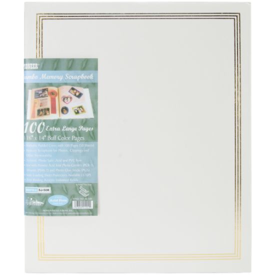 Picture of Pioneer Post Bound Jumbo Album 11"X14" White