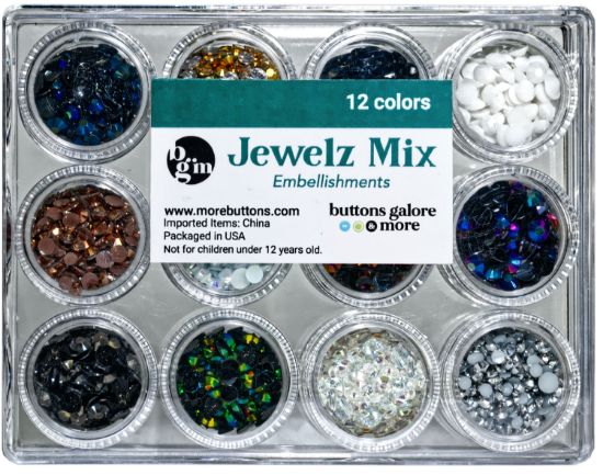 Picture of Buttons Galore Jewelz Mix-Neutral