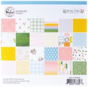 Picture of PinkFresh Studio Double-Sided Paper Pack 6"X6" 24/Pkg-Spring Vibes