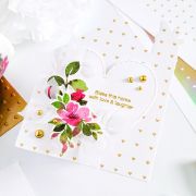 Picture of Pinkfresh Studio Hot Foil Plate Heart Grid