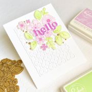 Picture of Pinkfresh Studio Stencils 4.25"X5.25" 4/Pkg-Simplest Gestures Layering