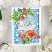 Picture of Pinkfresh Studio Stencils 4.25"X5.25" 4/Pkg-Simplest Gestures Layering