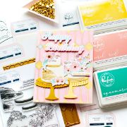 Picture of Pinkfresh Studio Stencils 4.25"X5.25" 3/Pkg-Stained Glass Layering