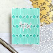 Picture of Pinkfresh Studio Stencils 4.25"X5.25" 3/Pkg-Stained Glass Layering