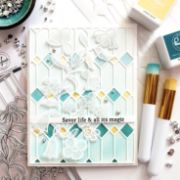 Picture of Pinkfresh Studio Stencils 4.25"X5.25" 3/Pkg-Stained Glass Layering