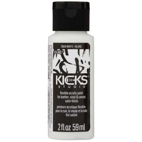 Picture of Plaid Kicks Studio Shoe Acrylic Paint 2oz-White