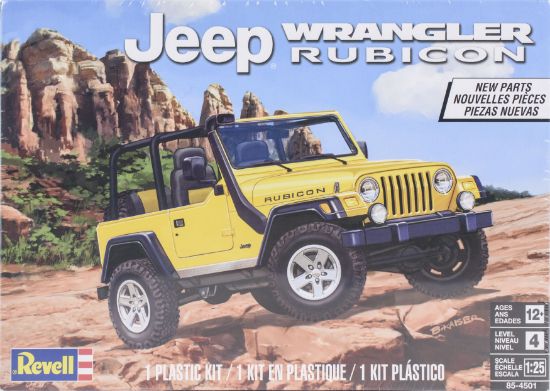 Picture of Plastic Model Kit Jeep Wrangler Rubicon