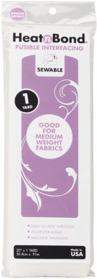 Picture of Heat'n Bond Medium-Weight Iron-On Fusible Interfacing 20"X36"
