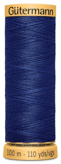 Picture of Natural Cotton Thread 110yd Bright Navy
