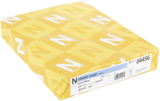 Picture of Neenah 110lb Classic Crest Cardstock 8.5"X11" 125/Pkg