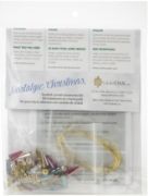 Picture of Nostalgic Christmas Beaded Crystal Ornament Kit Crystal Angels Gold