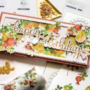 Picture of Pinkfresh Studio Hot Foil Plate-Sentiment Suite: Happy Birthday