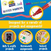 Picture of Crayola Project Markers 6/Pkg Glitter Colors