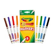 Picture of Crayola Fine Line Markers Classic Colors 8/Pkg