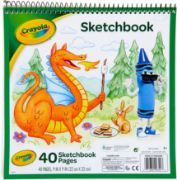 Picture of Crayola Sketchbook 9"X9" 40 Sheets