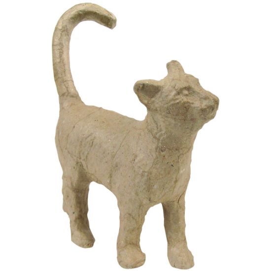 Picture of Paper-Mache Figurine 4.5" Cat