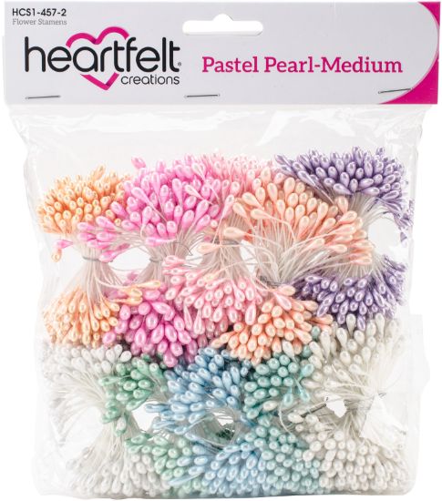 Picture of Pearl Stamens Medium 5mmx2.25" 10/Pkg Pastel