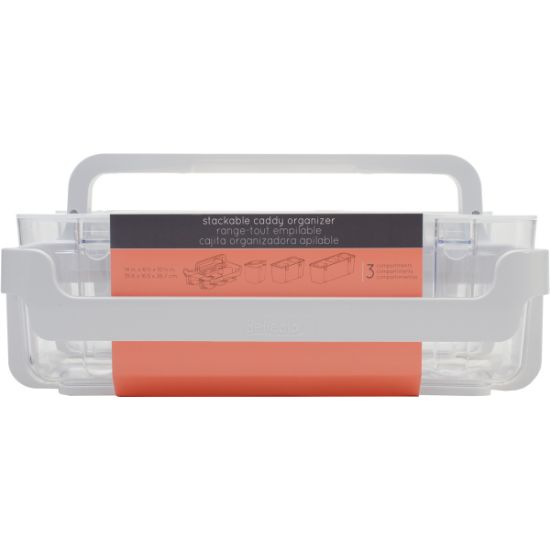 Picture of Caddy Organizer W/Small, Medium & Large Compartments White