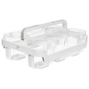 Picture of Caddy Organizer W/Small, Medium & Large Compartments White