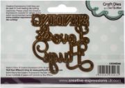 Picture of Creative Expressions Craft Dies By Sue Wilson Mini Expressions- Love & Hugs