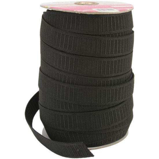 Picture of Non-Roll Flat Elastic 1"X50yd Black