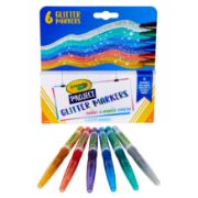 Picture of Crayola Project Markers 6/Pkg Glitter Colors