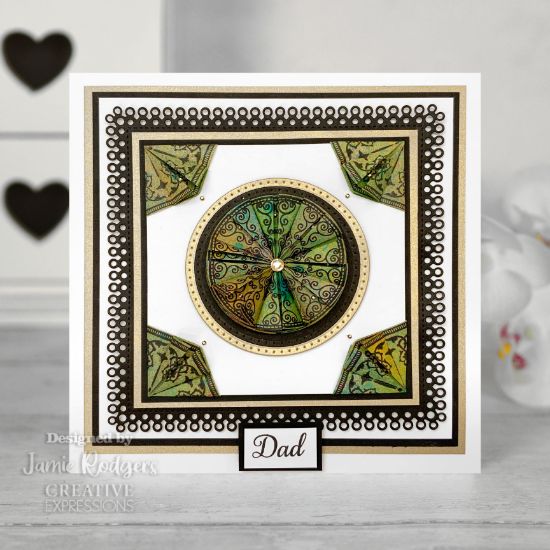 Picture of Creative Expressions 6"X8" Clear Stamp Set By Jamie Rodgers-Square Teabag