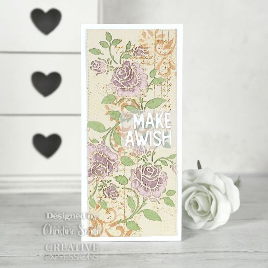 Picture of Creative Expressions Craft Dies By Sam Poole-Shabby Basics - Alpha & Number Set