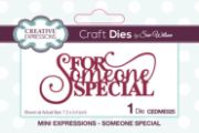 Picture of Creative Expressions Craft Dies By Sue Wilson Mini Expressions-Someone Special