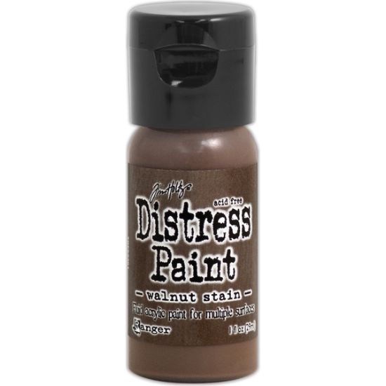 Picture of Distress Paint Flip Top 1oz Walnut Stain