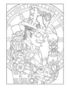 Picture of Dover Publications Creative Haven: Steampunk Designs