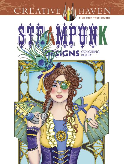 Picture of Dover Publications Creative Haven: Steampunk Designs