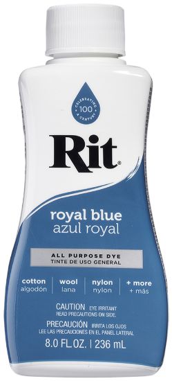 Picture of Rit Dye Liquid 8oz Royal Blue