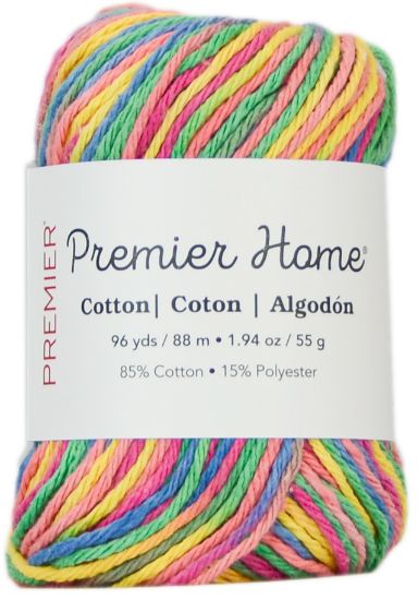 Picture of Home Cotton Yarn - Multi Rainbow